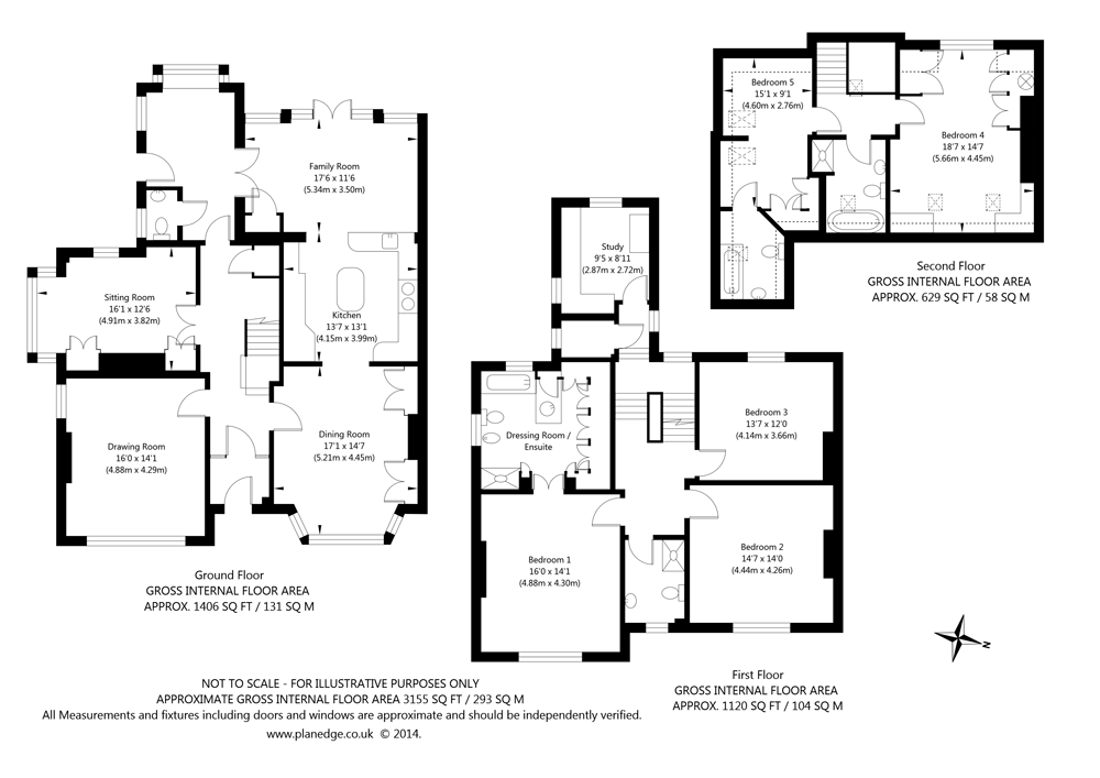 3 Storey Floor Plan